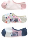 VANS Check Yes Canoodle - Rook Roze - 3 Pack Sokken