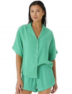 RIP CURL Premium Surf - Green  - Chemise