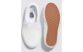 VANS Classic Slip-On - Glitter White - Chaussures Enfants (paillettes)