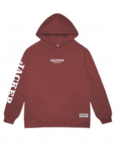 JACKER Addicted - Brick - Sweat à capuche