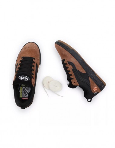 VANS Zahba Zion Wright - Brown/Multi - Chaussures de skate (paire)