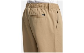 RVCA Americana Elastic Cord - Khaki- Pantalon dos