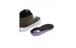 VANS Skate Half Cab - Dark Olive - Chaussures de skate (popcush)