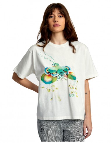 RVCA Fly Guy Anyday - Vintage White - T-shirt