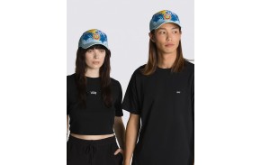 VANS Checkers Curved Bill - Blue Glow - Casquette Trucker (homme et femme)