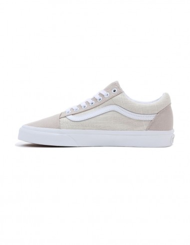 VANS Old Skool Summer Linen - Natural - Chaussures de skate Homme