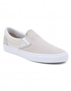 VANS Classic Slip-On Summer Linen - Natural - Chaussures de skate