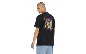 SANTA CRUZ Roskopp Break - Black Acid Wash - T-shirt Homme