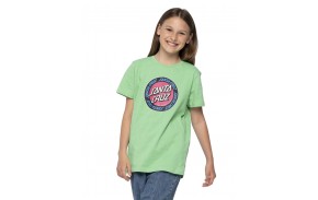 SANTA CRUZ Outer Ringed Dot - Apple Mint - T-shirt Enfant