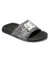 DC SHOES Bolsa - Zwart/Wit Print - Kinderslippers