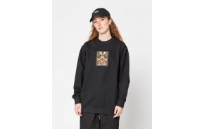 JACKER Explorer - Noir - Sweat Crewneck Femme