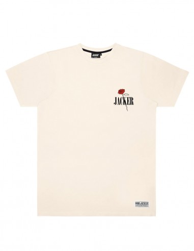 JACKER Holy Roses - Beige - T-shirt