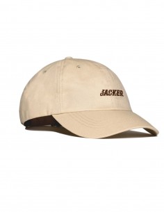 JACKER Team Logo - Beige - Casquette