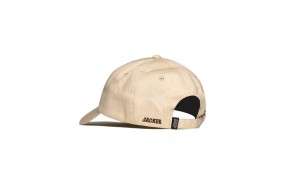 JACKER Team Logo - Beige - Casquette Skate