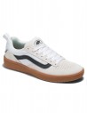 VANS Zahba - Wit/Zwart/Gum - Leren schoenen skate