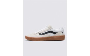 VANS Zahba - White/Black/Gum - Chaussures de skate Homme