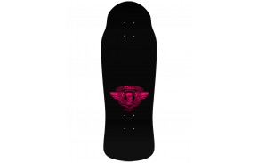 POWELL PERALTA Reissue Blacklight Hawk 10.38" - Black - Old School Deck