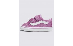 VANS Old Skool - Glitter Lilac - Chaussures bébé skate