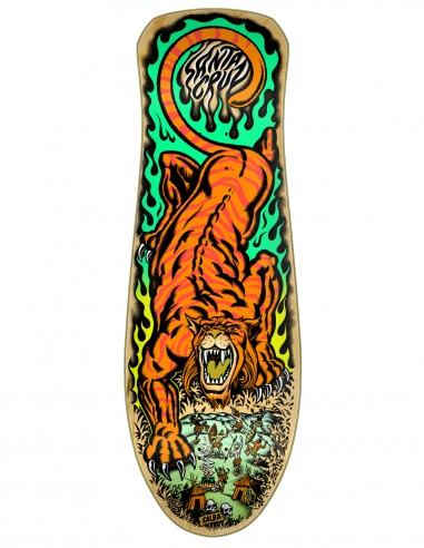 SANTA CRUZ Reissue Salba Tiger 10.3" - Plateau de skateboard Oldschool