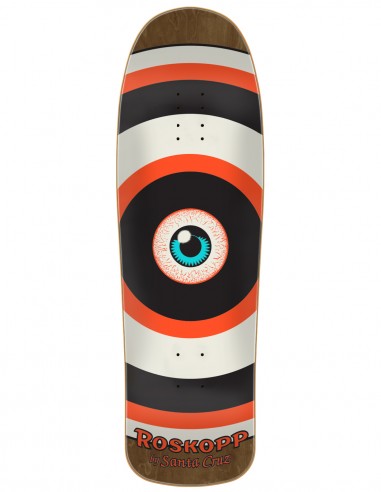 SANTA CRUZ Reissue Roskopp Target Eye 9.62" - Plateau de skateboard Oldschool