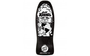 SANTA CRUZ Reissue Kendall Friend World 10.0" - Oldschool-Skateboard-Deck