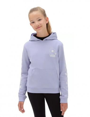 VANS Fairlands Floral Checkerboard - Sweet Lavender - Sweat à capuche Enfants