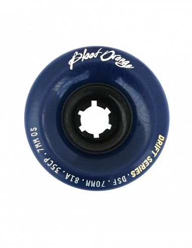 BLOOD ORANGE Drift 70 mm - Bleu - Roues de longboard