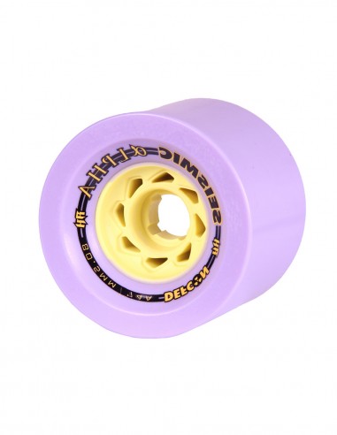 SEISMIC Alpha 80.5mm x 60mm - Plum - Roues de longboard