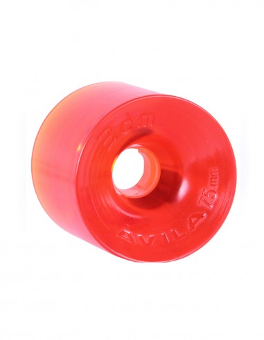 SEISMIC 3DM AVILA 75mm - Rouge - Roues de longboard