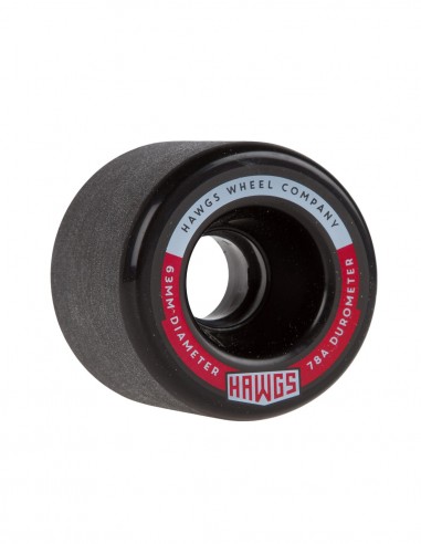 HAWGS Fatty 63mm - Black - Roues de longboard