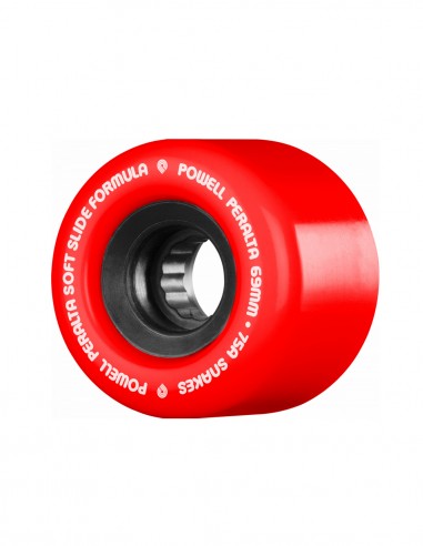 POWELL PERALTA Snakes II 69mm 75a - Rot - Rollen de skate