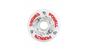 POWELL PERALTA G Bones 64mm 97a - Blanc - Roues de skate