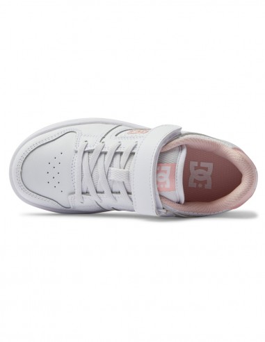 DC SHOES Manteca 4 V Blanco Rosa Calzado infantil skateboard