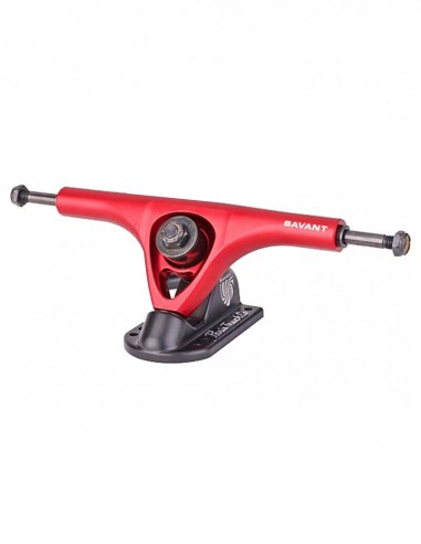 PARIS Savant - 180 mm - 50° - Red/Black- Truck de longboard