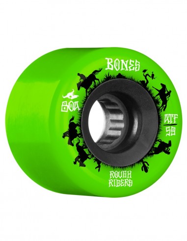 BONES Rough Riders ATF 59mm Wranglers - Vert - Roues de skate