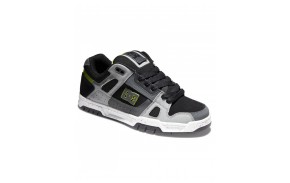 DC SHOES Stag - Black/Grey/Green - Chaussures de skate