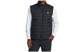 RVCA Packable Puffa - Black - Veste sans manches