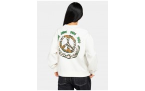 ELEMENT Peace Tree Logo - Egret - Crewneck Femme