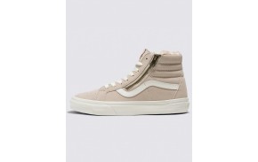 VANS SK8-Hi Side Zip Cozy Hug - French Oak - Chaussures pour Femmes