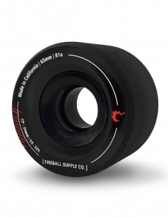 FIREBALL Tinder 65 mm 81a - Roues de longboard