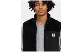 ELEMENT Lake - Flint Black - Veste Sherpa sans manches Homme