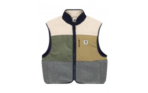 ELEMENT Lake Crop - Multicolor - Women's Sleeveless Fleece Jacket