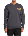 RVCA Snake Control - Garage Blauw - Heren Sweat Top
