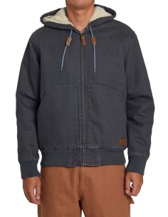 RVCA Chainmail - Garage Blue - Veste zippée Homme