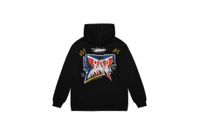 JACKER Angry - Noir - Sweat à capuche Hoodie