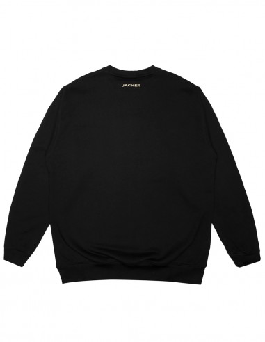 JACKER Lust - Noir - Sweat Crewneck Homme Femme