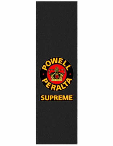 POWELL PERALTA Supreme Black - Grip for skate