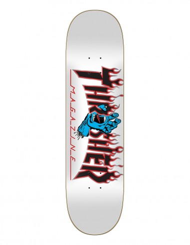 SANTA CRUZ x THRASHER Screaming Flame Logo 8.0" - Deck of skateboard