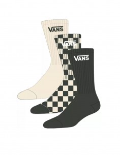 VANS Classic Crew - Deep Forest - Chaussettes Pack de 3