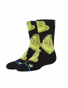 STANCE Mean One Kids - Black - Chaussettes enfants